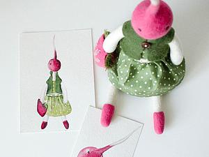 Новая работа. Редисочка) | Ярмарка Мастеров - ручная работа, handmade