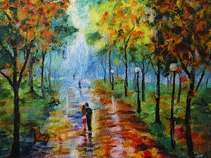 Приглашаю на мастер-классы по валянию картин(Шерстяная акварель) - Пейзаж | Ярмарка Мастеров - ручная работа, handmade