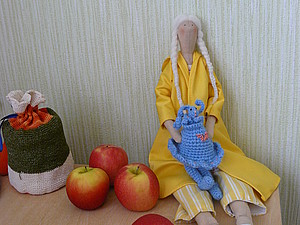Моя первая Тильда | Ярмарка Мастеров - ручная работа, handmade