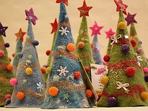 Валяние новогодний подарок Валяние новогодний подарок