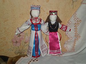 Куклы в костюмах народов России. | Ярмарка Мастеров - ручная работа, handmade