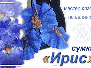 МК по бактусу и сумочке ИРИС | Ярмарка Мастеров - ручная работа, handmade