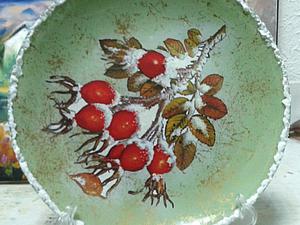 Обратный Декупаж на Тарелке СКИДКА! | Ярмарка Мастеров - ручная работа, handmade