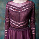 Вечернее платье в пол - "Виолет". Платья. Valentina Polli. Ярмарка Мастеров.  Фото №5