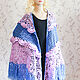 Crocheted shawl with ruffles. Shawls. Knitted things. Online shopping on My Livemaster.  Фото №2