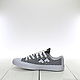 Заказать Низкие кеды Converse Белый монохром - Горы и Зигзаги. Алексия Яркая (prospectavenue). Ярмарка Мастеров. . Кеды Фото №3