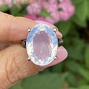 Украшения handmade. Livemaster - original item Exclusive ring with opal amethyst. Handmade.