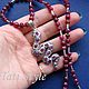 Комплект  с рубинами ,,RUBY SNAKE,,. Комплекты украшений. Tati Style. Ярмарка Мастеров.  Фото №5