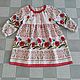 Order Baby Poppy dress made of cotton with lace. Kupava - ethno/boho. Livemaster. . Childrens Dress Фото №3