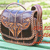 Сумки и аксессуары handmade. Livemaster - original item Handbag leather female 