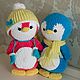Заказать Вязаная игрушка - пингвин-девочка Пепе. Katy Toys - игрушки ручной работы. Ярмарка Мастеров. . Мягкие игрушки Фото №3