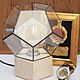 Loft table lamp with retro lamp Birthday gift. Table lamps. Именные сувениры и деревянная упаковка. My Livemaster. Фото №5