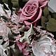 Букет из стабилизированных роз и эвкалипта. Букеты. Allseason_flowers. Интернет-магазин Ярмарка Мастеров.  Фото №2