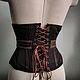 Корсет с натуральной кожей (стимпанк 5). Одежда для субкультур. Shi Corset (Анна). Ярмарка Мастеров.  Фото №5