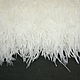 Ostrich feather braid 8-10 cm white. braid. Weakne - furniture and fabrics (weakne). My Livemaster. Фото №4