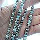 Larimar faceted roundels, 2 sizes. Beads1. Businka (businkamag). Online shopping on My Livemaster.  Фото №2