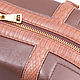 Order Travel bag made of python and calf leather. NAASTHAN. BOA. Livemaster. . Sports bag Фото №3