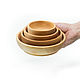 Set of wooden plates 4 pcs. Utensils made of wood. Art.2070. Plates. SiberianBirchBark (lukoshko70). My Livemaster. Фото №4