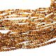 Заказать Сапфир желтый 3мм нить 39см. Beads. Ярмарка Мастеров. . Бусины Фото №3