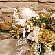Новогодняя композиция на стол. Элементы интерьера. Galina_workshop. Ярмарка Мастеров.  Фото №6