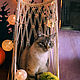 Гамак для кошки в стиле макраме: райское наслаждение, Гамак для питомца, Байкальск,  Фото №1