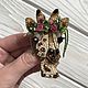 Заказать Брошь "Жираф". Дарья (ms.brooch). Ярмарка Мастеров. . Брошь-булавка Фото №3