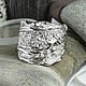 Фактурное кольцо из серебра, Кольца, Минусинск,  Фото №1