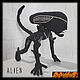 Чужой (Ксеноморф, Alien), Амигуруми куклы и игрушки, Новокузнецк,  Фото №1