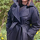 Order Coat double breasted with belt ' Trench coat'. Lana Kmekich (lanakmekich). Livemaster. . Combination Фото №3