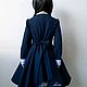 Школьное платье "Версаль" незабудка. Школьная форма. Little___dress. Ярмарка Мастеров.  Фото №6