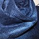 Men's felted scarf Blue Abyss. Scarves. Юлия Левшина. Авторский войлок COOLWOOL. My Livemaster. Фото №6