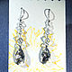 earrings 'Patina'. Earrings. Himawari shop. Online shopping on My Livemaster.  Фото №2