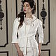 Wedding Coat White Women's Coat ' Krista». Capes. ANLace studio. Online shopping on My Livemaster.  Фото №2