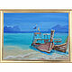 Painting boats seascape. Pictures. irina-churina (irina-churina). Online shopping on My Livemaster.  Фото №2