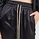 Брюки Black Satin Harem Pants. Брюки. MILENA (aakasha). Ярмарка Мастеров.  Фото №6