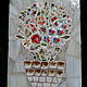 Мозаичное панно-декор "Фамильный букет.", Pictures, St. Petersburg,  Фото №1