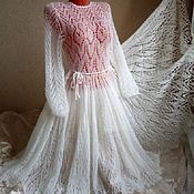 Одежда handmade. Livemaster - original item Knitted mohair dress 