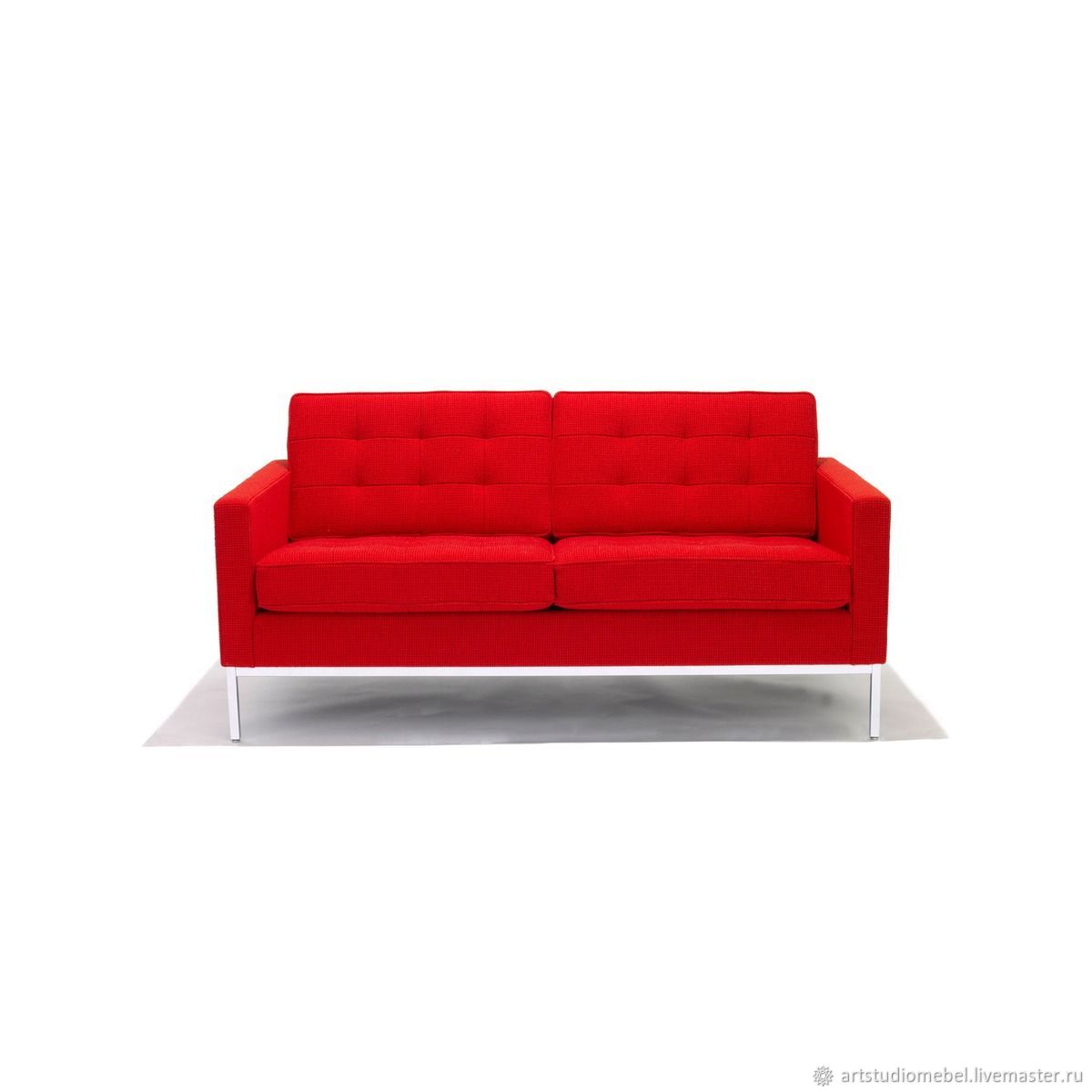 красный диван в пнг