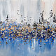Falling leaves - abstract painting with gold leaf. Pictures. Annet Loginova. Online shopping on My Livemaster.  Фото №2