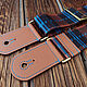 Order Handmade Electric Guitar Strap made of Sling and leather, Hipster. CrazyLeatherGoods. Livemaster. . Strap for guitar Фото №3