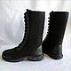 Order Felted high boots with zipper. Zhanna. Livemaster. . Boots Фото №3
