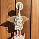 Ангел хранитель дома из дерева подарок близкому. Статуэтки. Irina Christmas Decor. Ярмарка Мастеров.  Фото №5