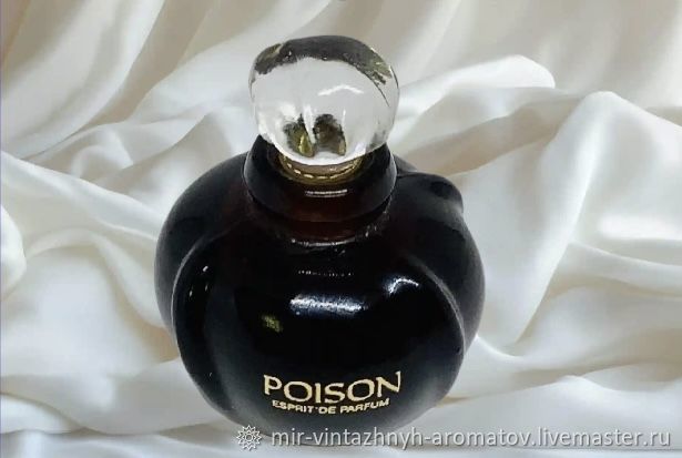 Винтаж: Poison, Christian Dior, духи , 5 мл .Первый выпуск купить в ...
