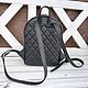Рюкзак "Классика стёганый". Рюкзаки. Artishok bag. Интернет-магазин Ярмарка Мастеров.  Фото №2