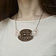 Колье из меди Follow your dream медное колье крылья wire wrap медь. Колье. • Капочка счастья • (kapo4ka). Ярмарка Мастеров.  Фото №6