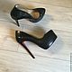 Туфли Gia Kroko. Туфли. Exclusive Shoes (Sokolick). Интернет-магазин Ярмарка Мастеров.  Фото №2