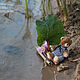 Teddy bear 'On a small raft'. Teddy Bears. Happy family teddy. My Livemaster. Фото №4