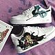 Custom Painted Sneakers Harry Potter Gifts Sneakers with Print. Sneakers. nataliadenimart. My Livemaster. Фото №4