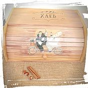 Для дома и интерьера handmade. Livemaster - original item Bread box 