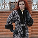 Роскошное пальто из гобелена с норкой. Пальто. Ирина (dneproart). Интернет-магазин Ярмарка Мастеров.  Фото №2